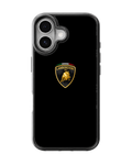 Lamborghini Logo Black Luxury Supercar Premium Glass Covr