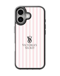 Victoria Secret Pink & White Striped VS Fashion Aesthetic Premium Glass Covr