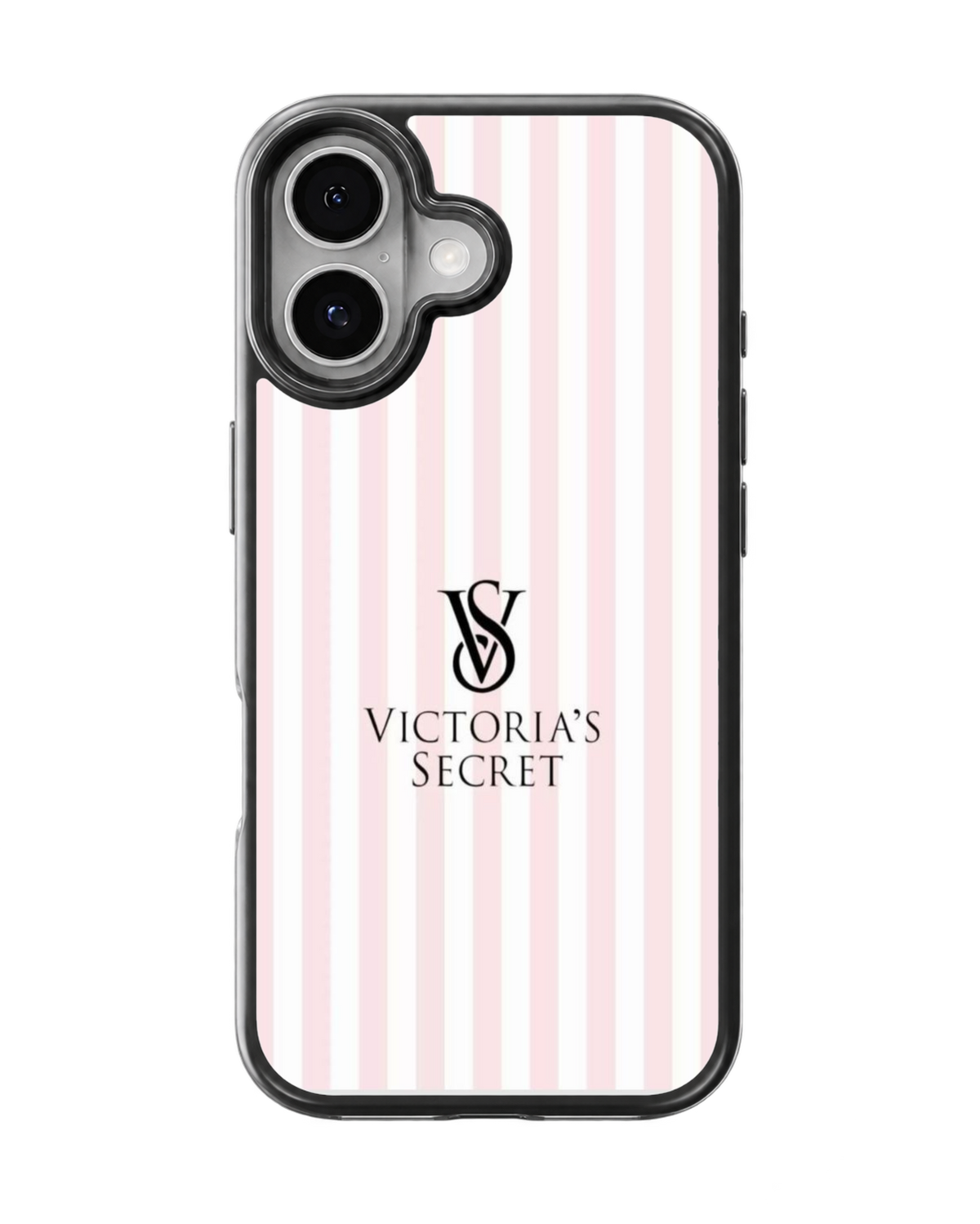 Victoria Secret Pink & White Striped VS Fashion Aesthetic Premium Glass Covr
