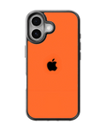 Orange Bite โ Minimalist Orange Premium Glass Phone Covr