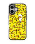Yellow Duck Abstract Cartoon Premium Glass Phone Covr