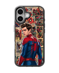 Andrew Garfield Spider-Man Vintage Comic Book Artwork Premium Glass Covr