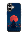 Itachi Uchicha Moon Theme Glass Phone Covr