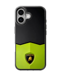 Lamborghini Black & Lime Green Luxury Supercar Premium Glass Covr