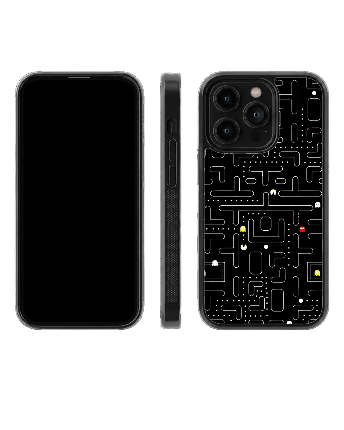 Pac-Man Maze Gaming Premium Glass Phone Covr
