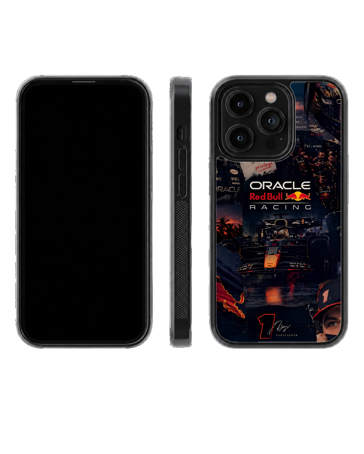 Red Bull Racing F1 Aesthetic Premium Glass Phone Covr