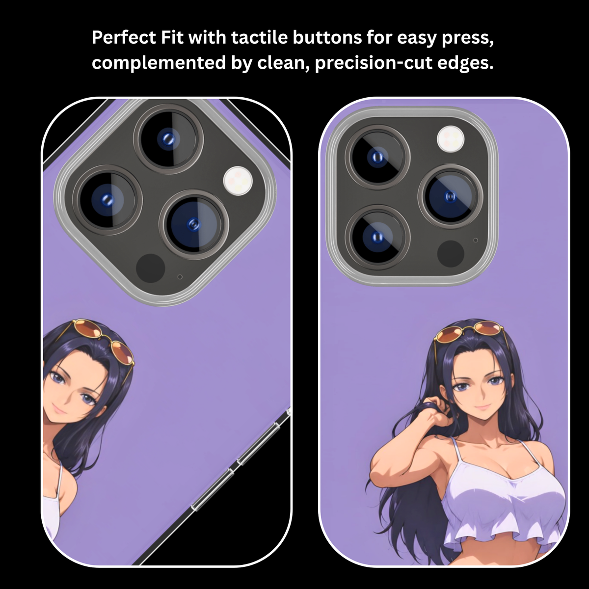 Nico Robin One Piece Theme Glass Phone Covr