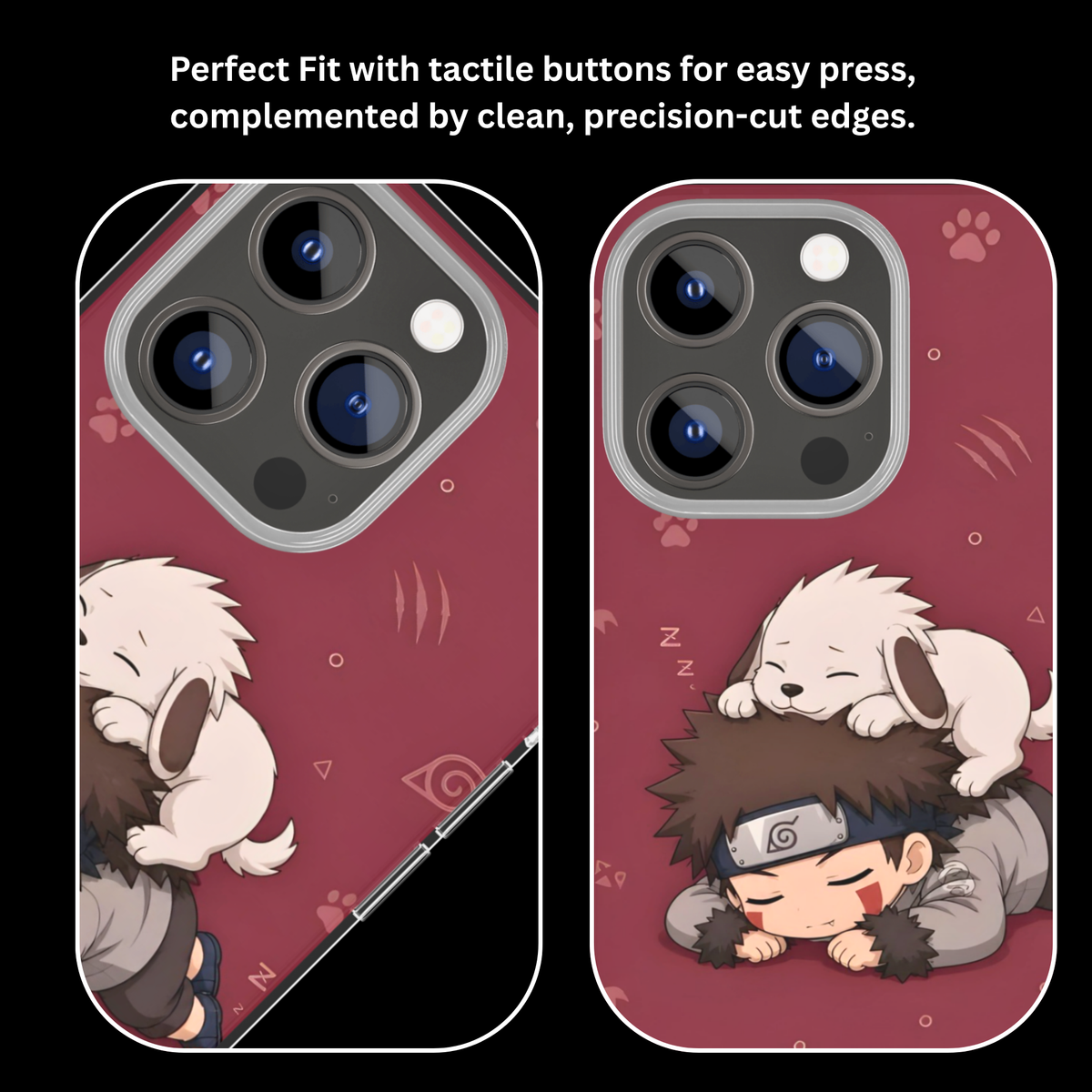 Kiba Chibi Character Theme Glass Phone Covr