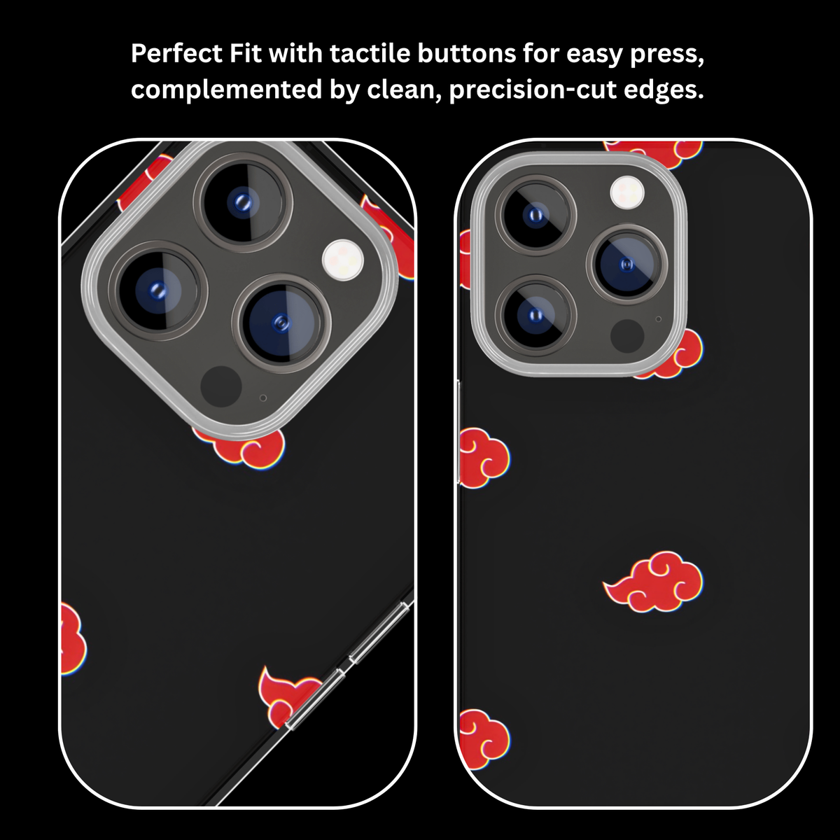 Akatsuki Naruto Theme Glass Phone Covr