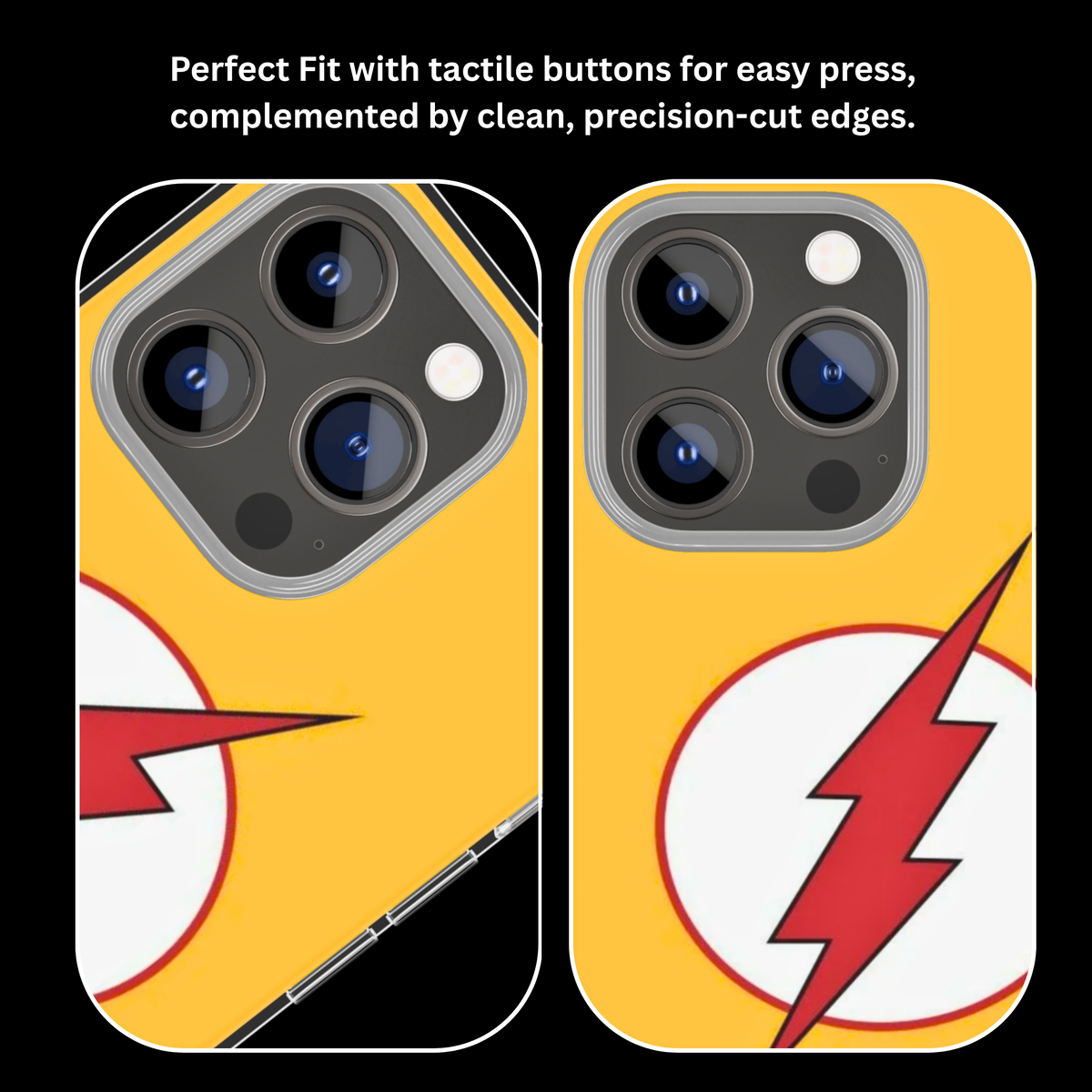 The Reverse Flash Lightning Bolt Yellow Minimalist Superhero Premium Glass Covr