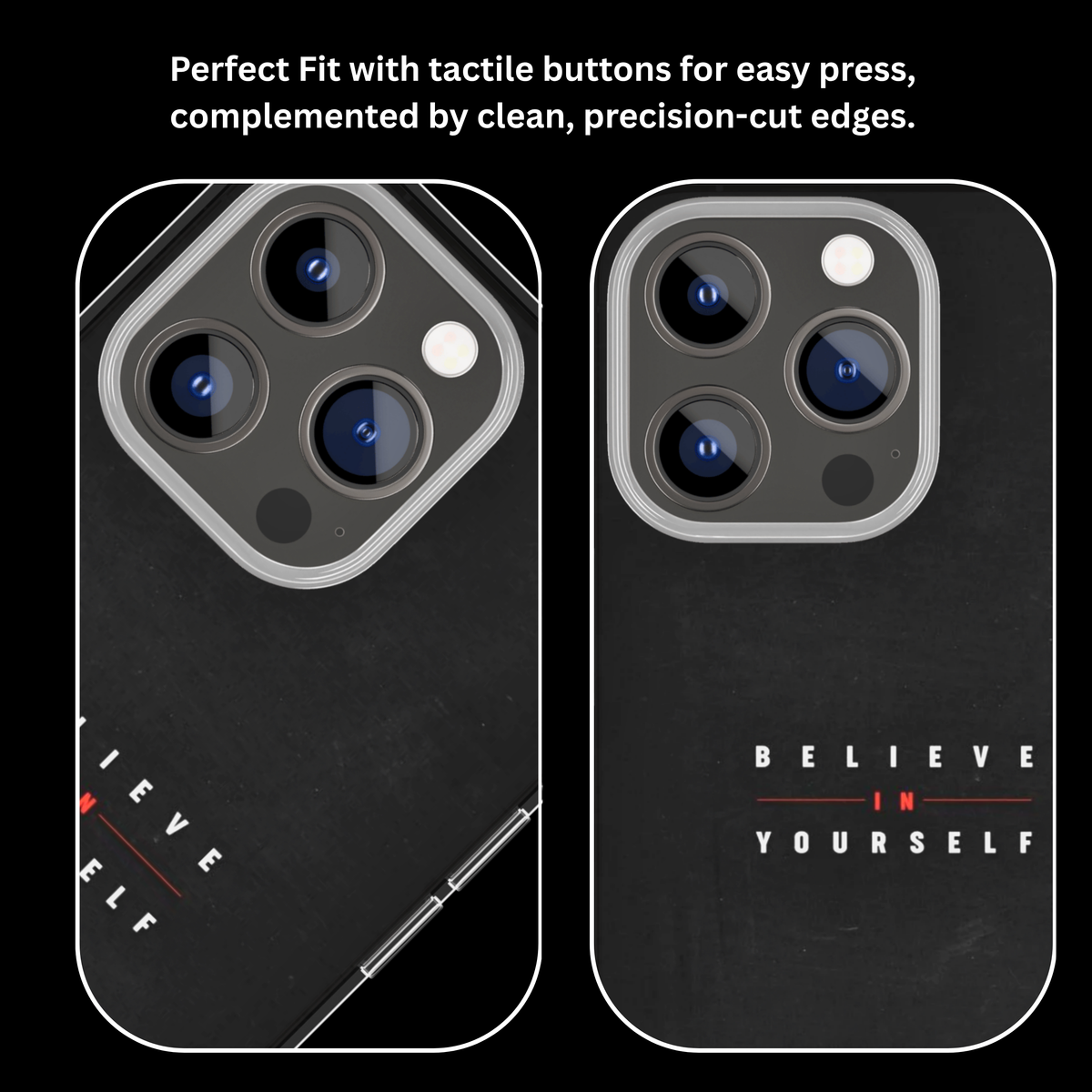 Believe in Yourself Glass Phone Covr