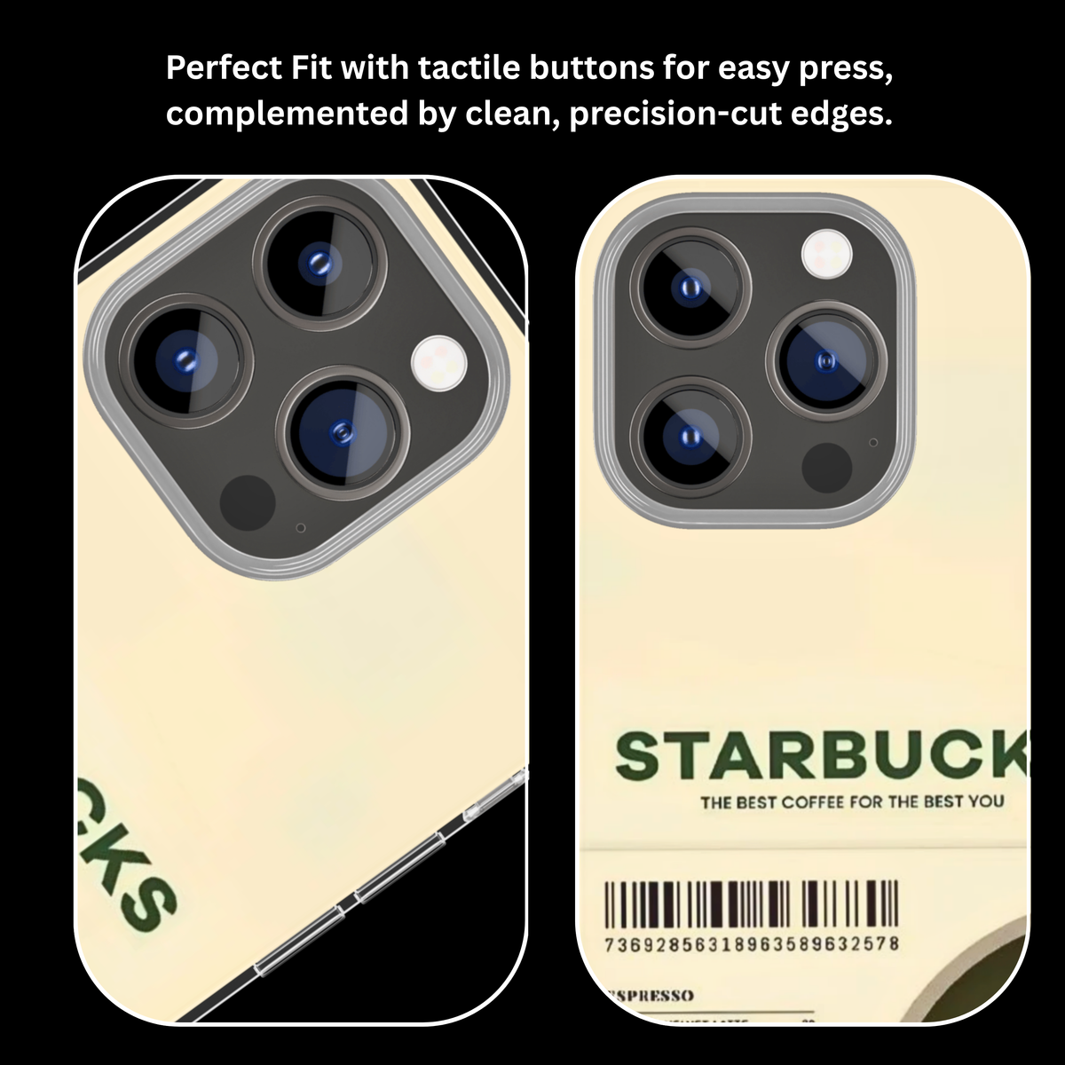 Starbucks Coffee Aesthetic Premium Glass Covr