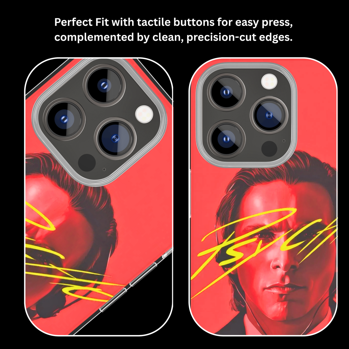 American Psycho Patrick Bateman Premium Glass Phone Covr