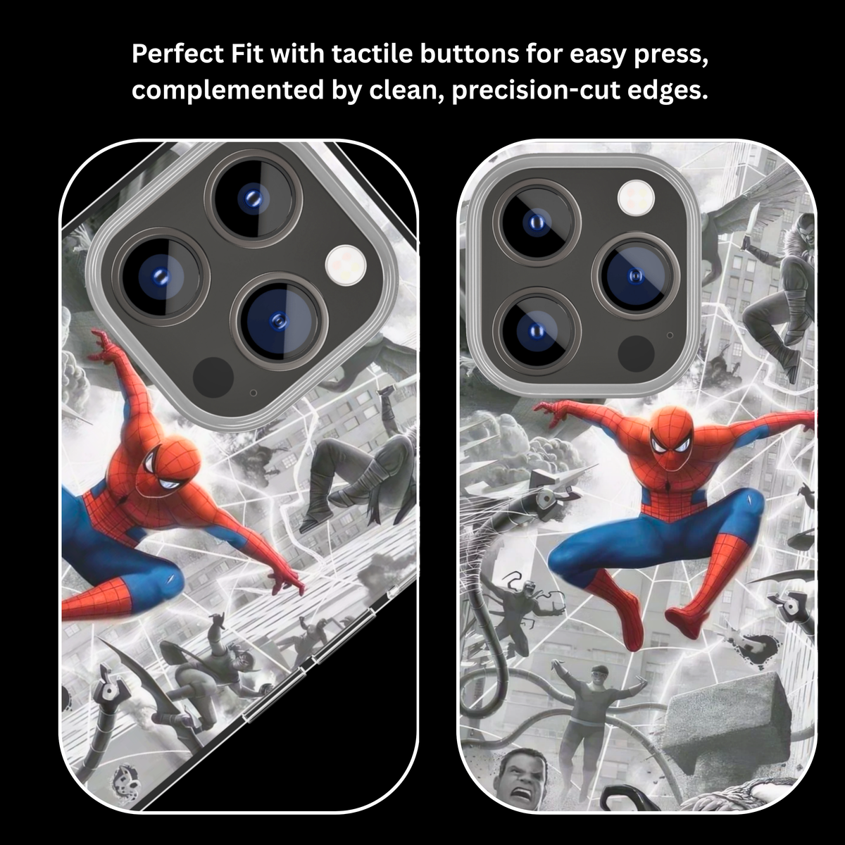 Spider-Man & Venom Aesthetic Glass Phone Covr