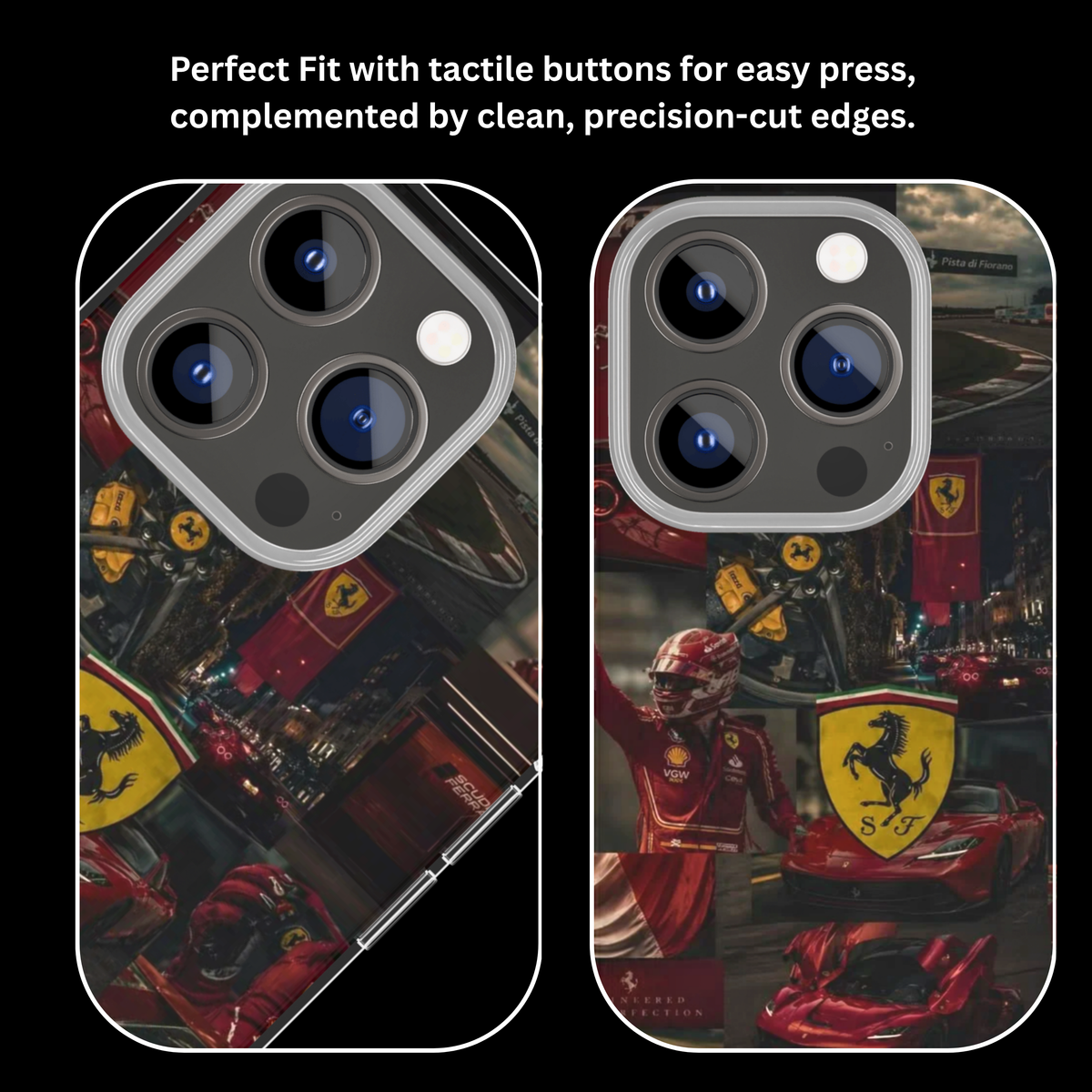 Ferrari Racing Aesthetic Premium Glass Phone Covr