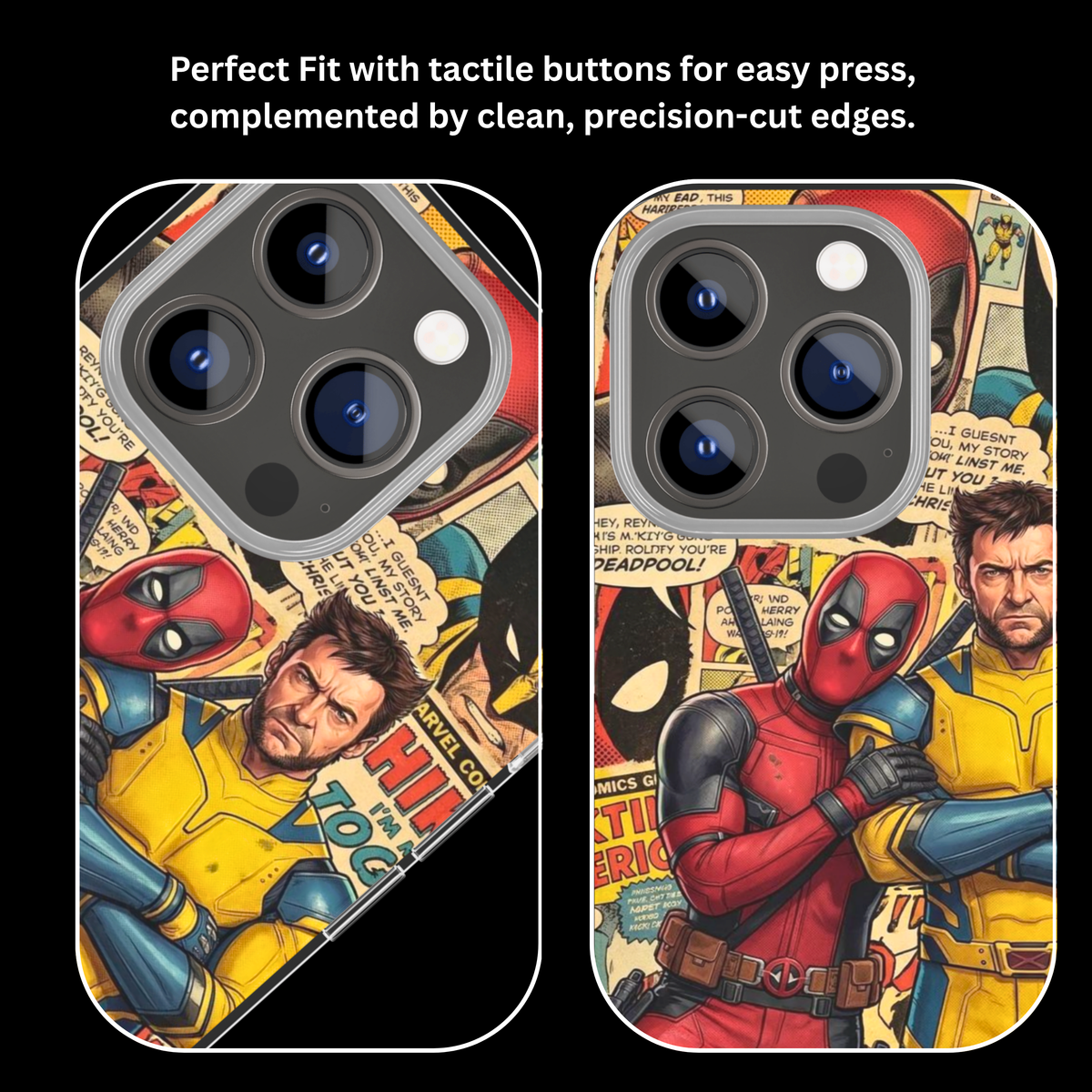 Deadpool & Wolverine Aesthetic Glass Phone Covr