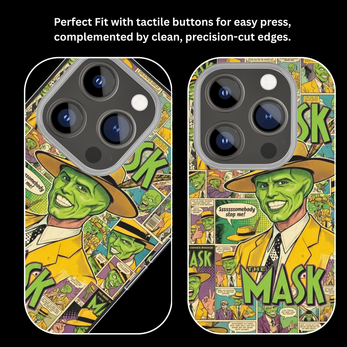 The Mask Premium Glass Phone Covr