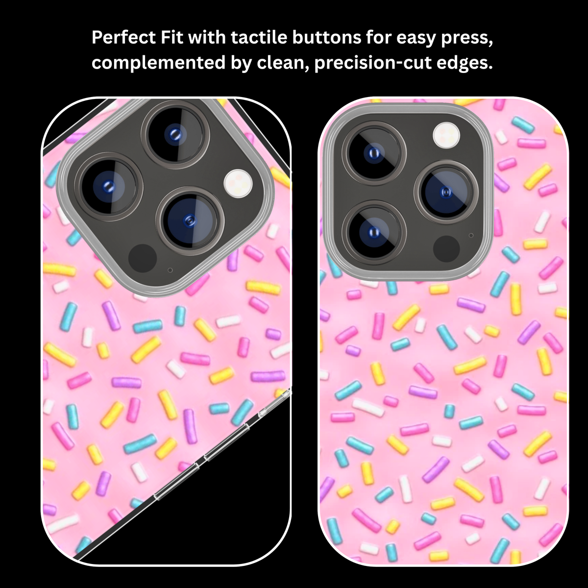 Rainbow Sprinkle Premium Glass Covr