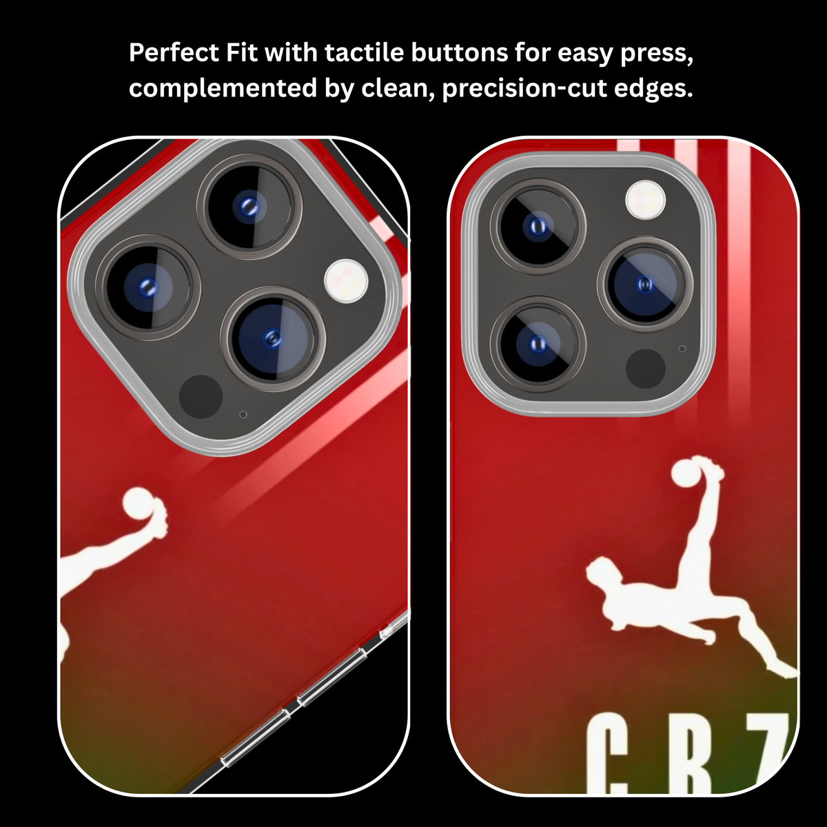 Cristiano Ronaldo CR7 Football Premium Glass Covr