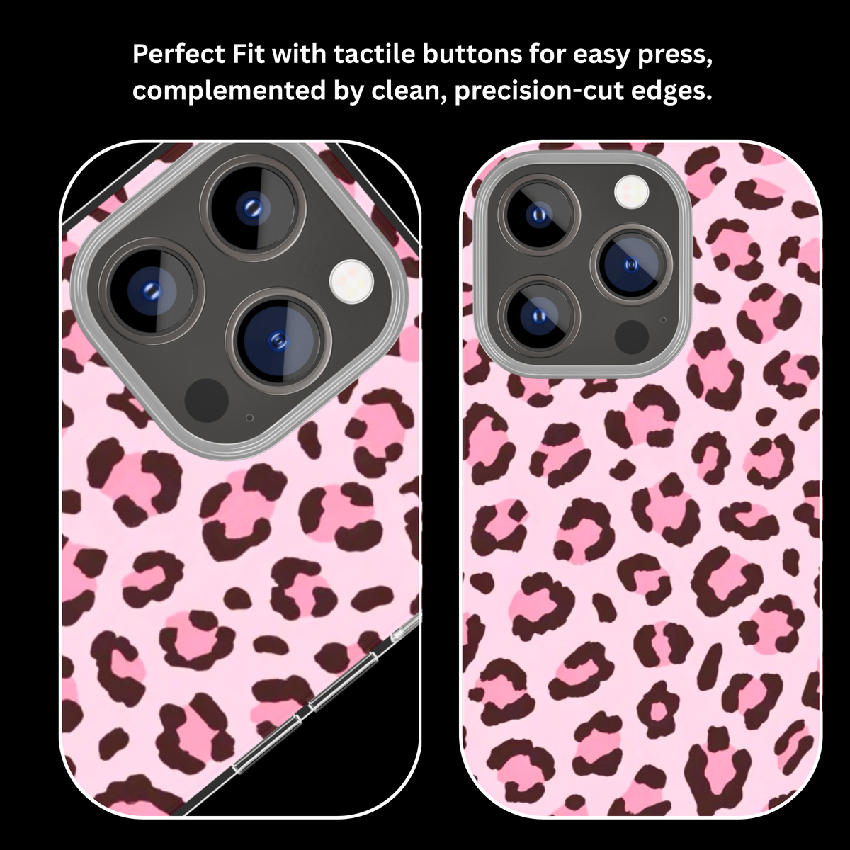 Pink Panther Print Premium Glass Phone Covr