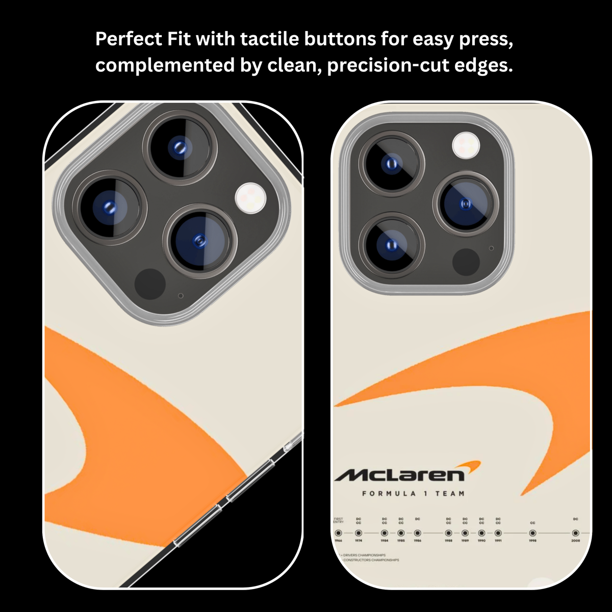McLaren Racing Aesthetic Premium Glass Phone Covr