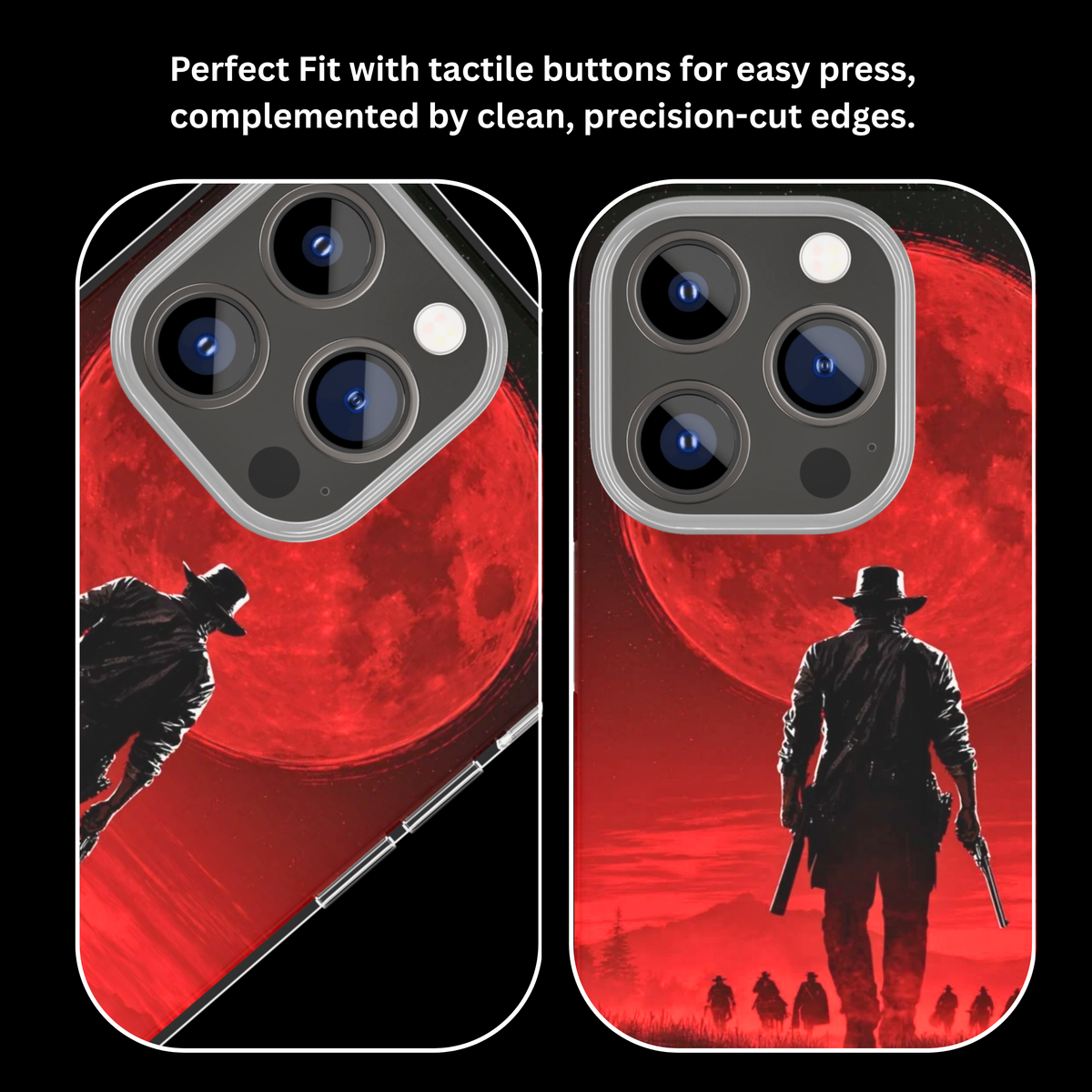 Arthur Morgan Red Dead Redemption 2 Red Moon Cowboy Premium Glass Covr