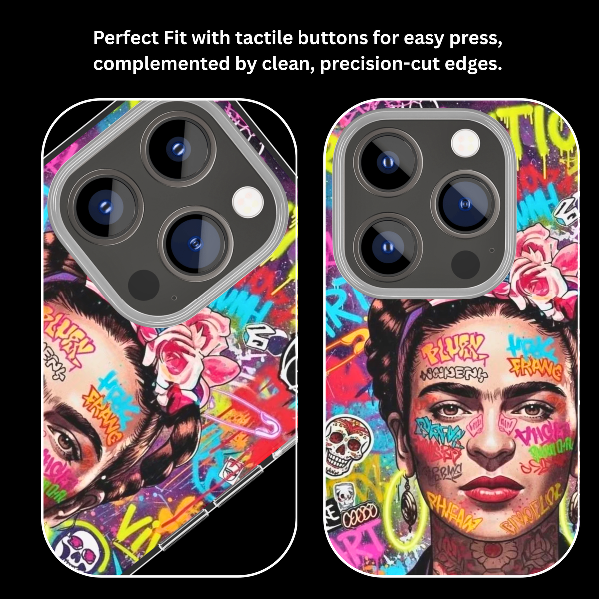 Graffiti Girl Aesthetic Glass Phone Covr