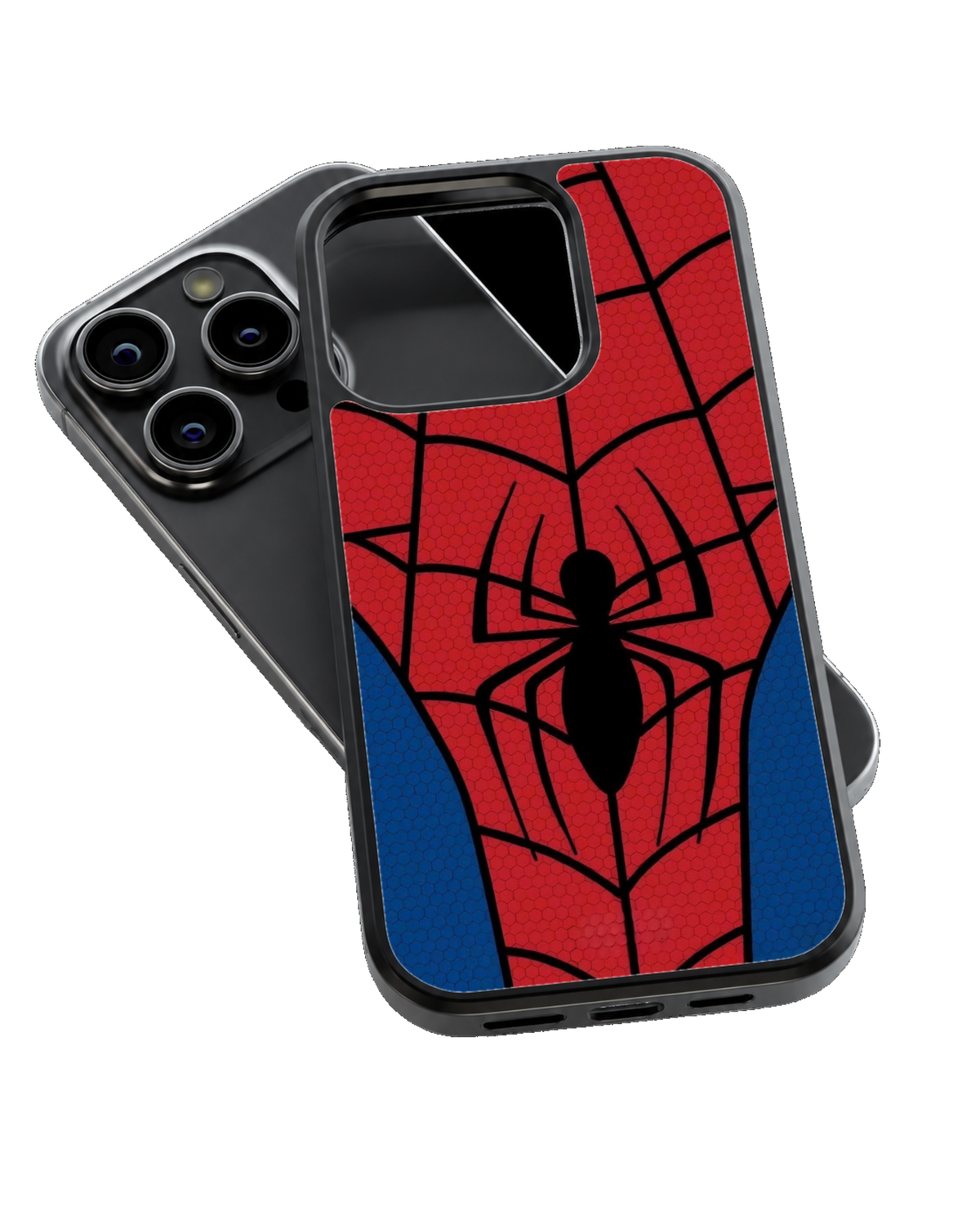 Spider-Man Classic Red Blue Minimalist Premium Glass Covr