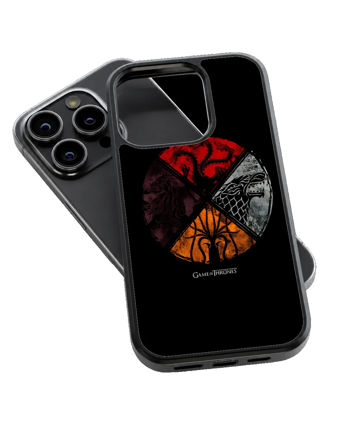 Game of Thrones Great Houses Premium Glass Phone Covr