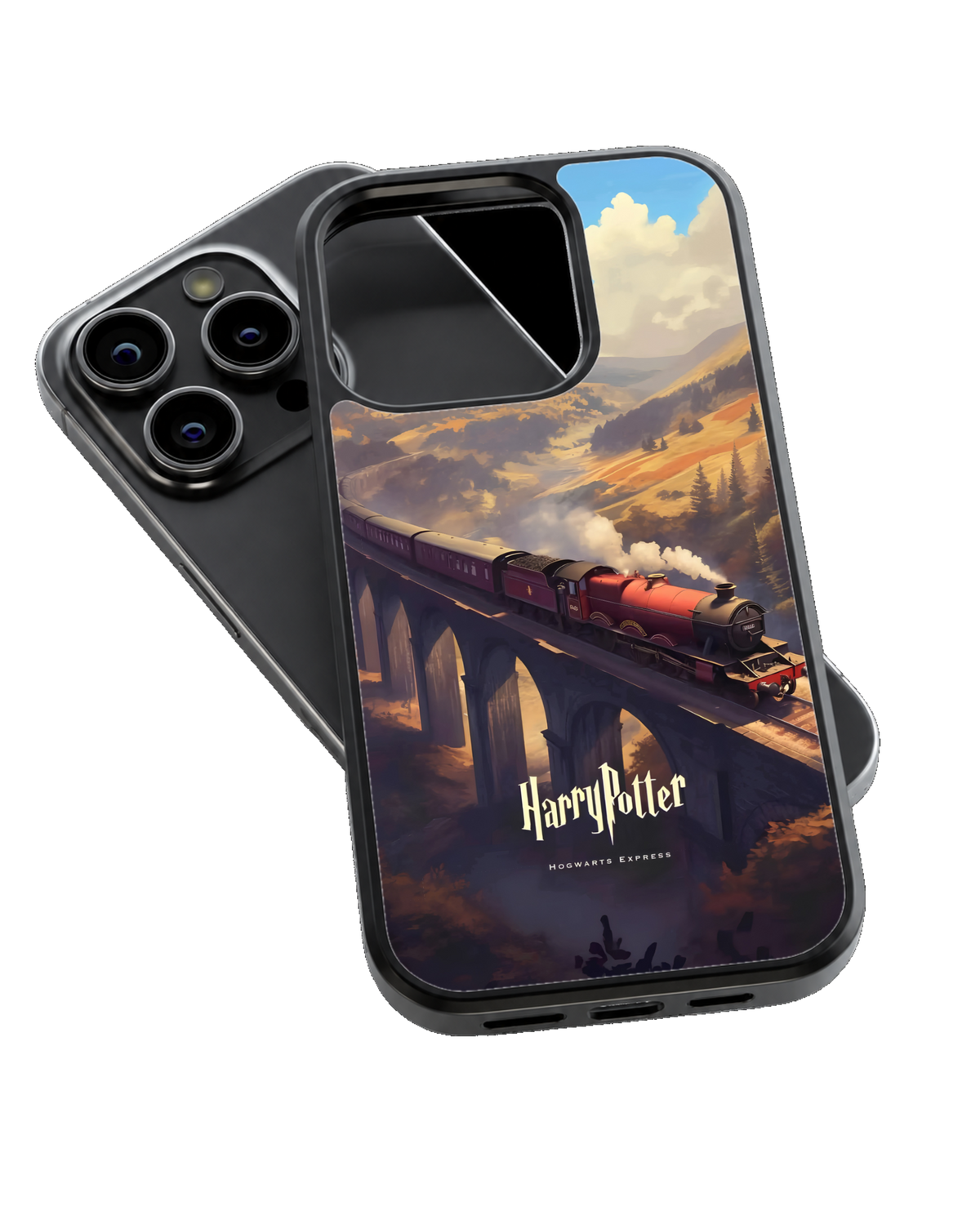 Harry Potter Hogwarts Express Magical Railway Landscape Premium Glass Covr