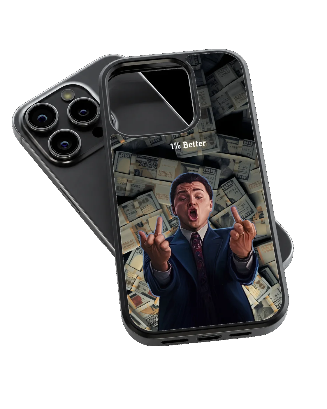 Wolf of Wall Street Premium Glass Phone Covr
