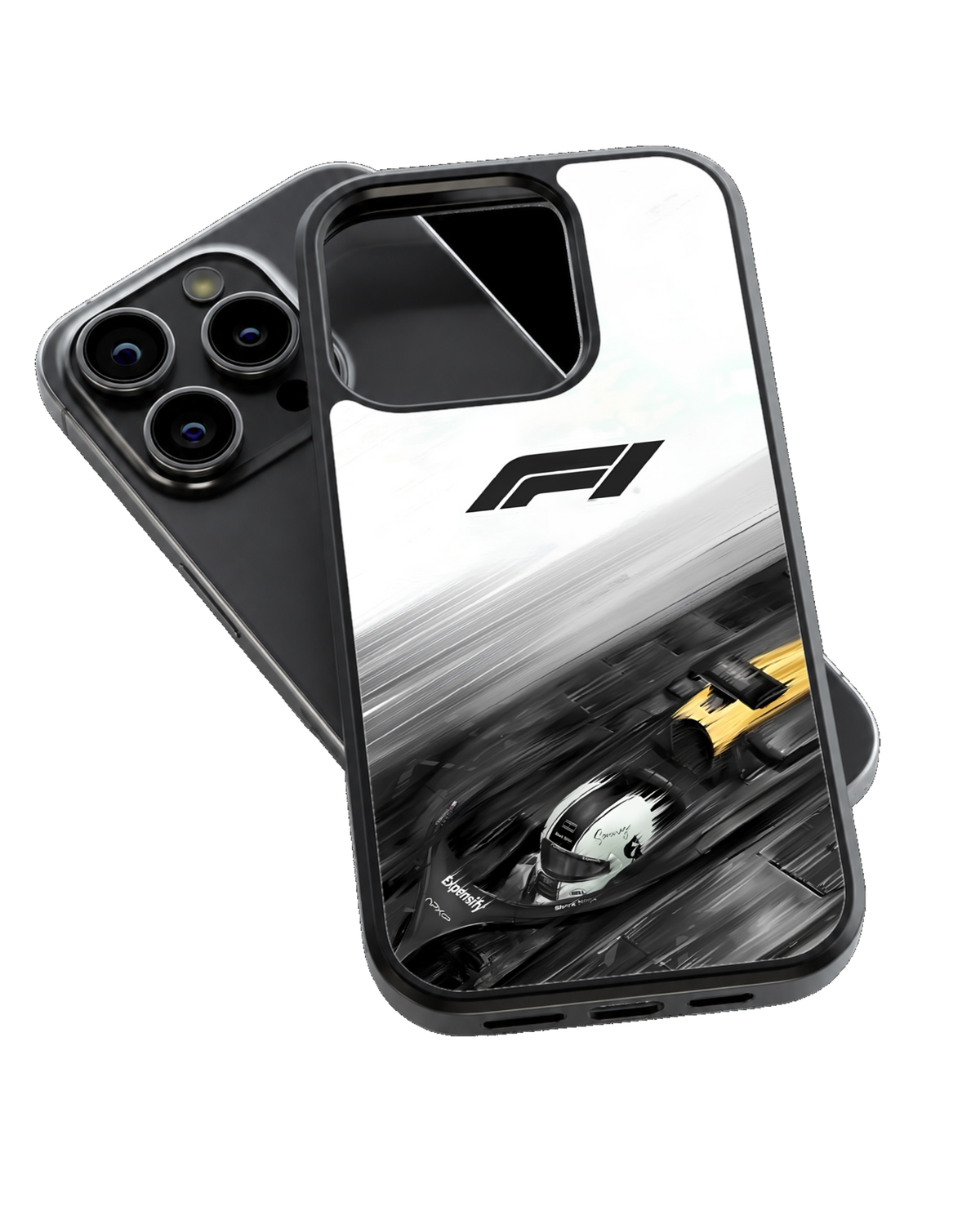 F1 Racing Speed Aesthetic Premium Glass Phone Covr