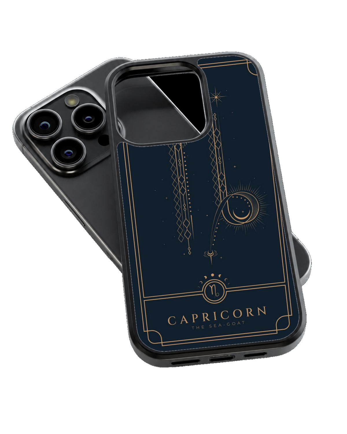 Capricorn Zodiac Horoscope Premium Glass Covr