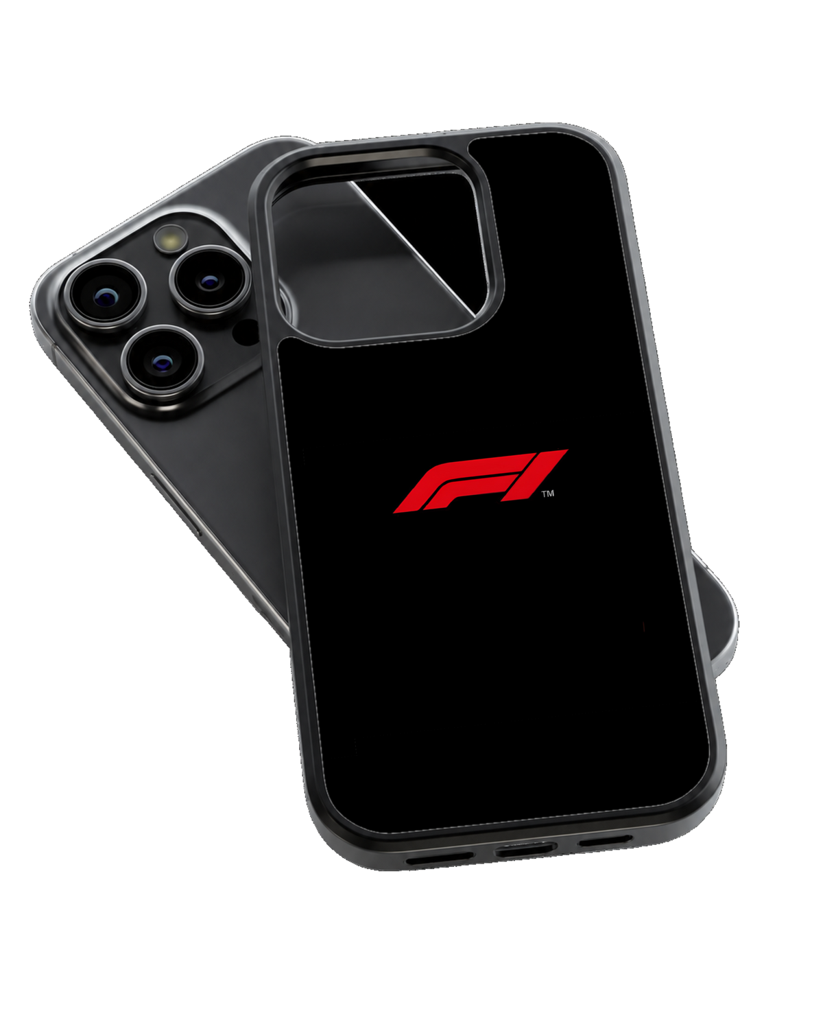 F1 Logo Minimalist Premium Glass Phone Covr