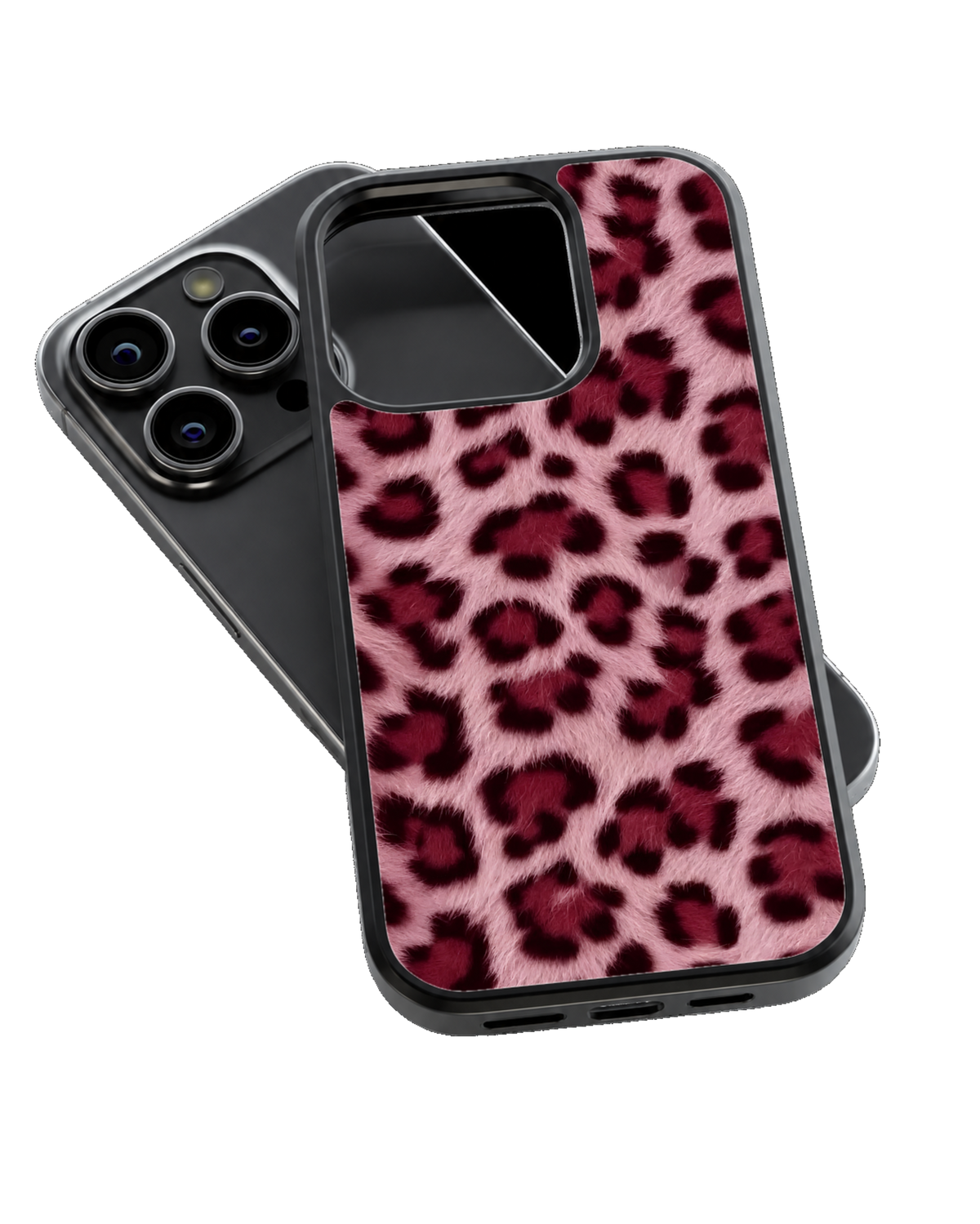 Pink Panther Print Premium Glass Phone Covr