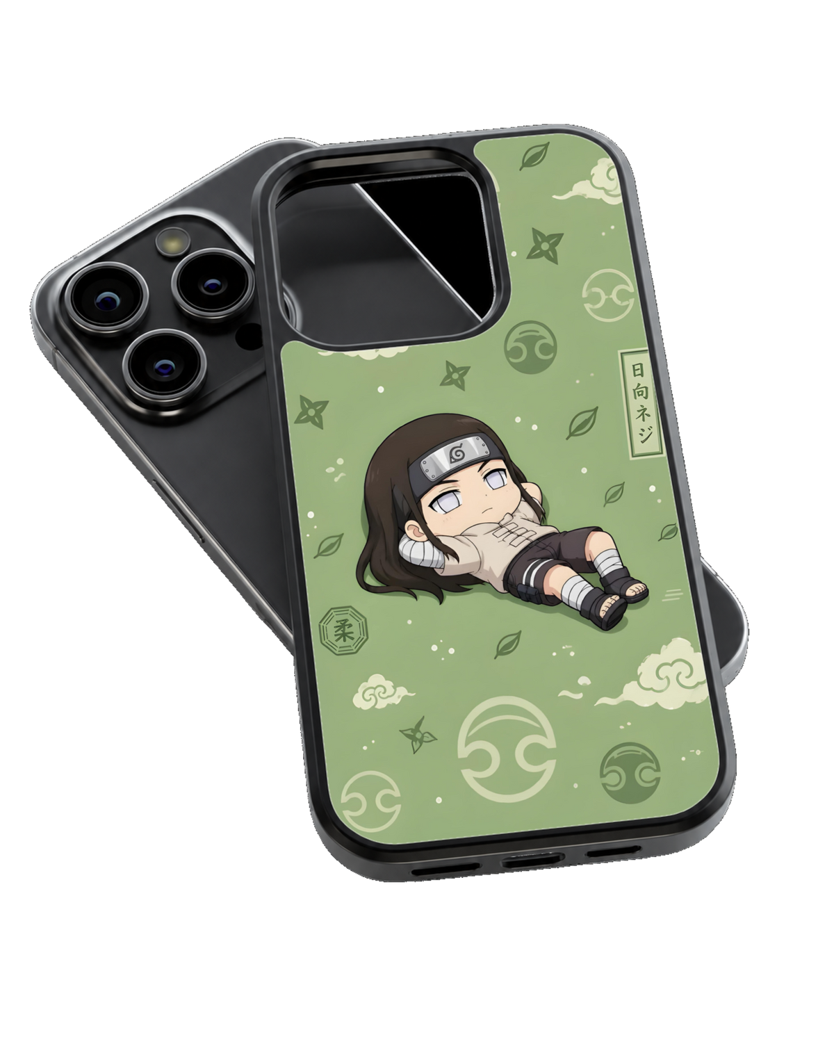 Neji Chibi Character Theme Glass Phone Covr