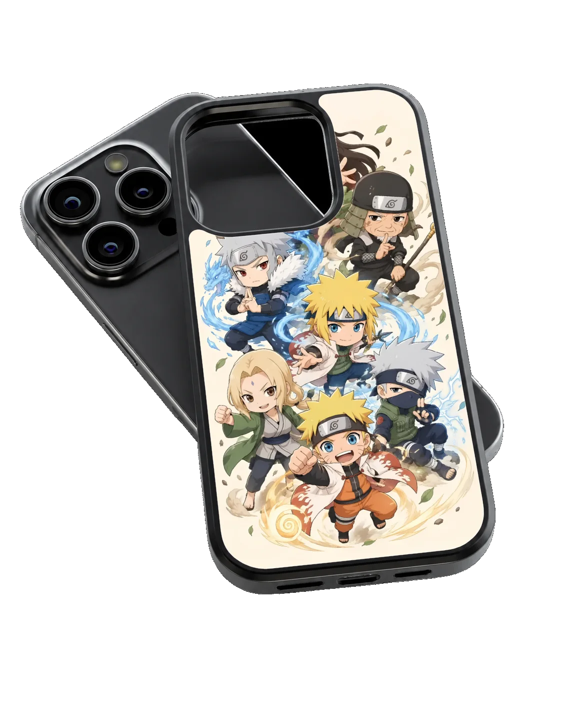 Hokage Squad Anime Glass Phone Covr