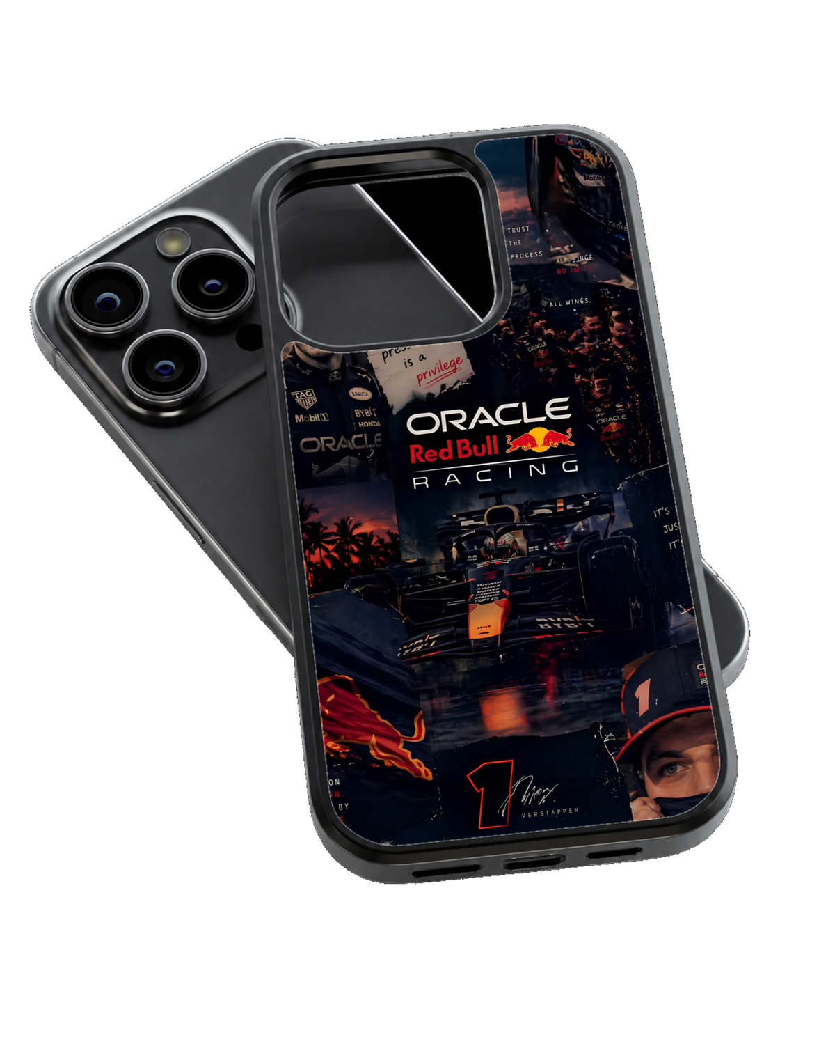 Red Bull Racing F1 Aesthetic Premium Glass Phone Covr
