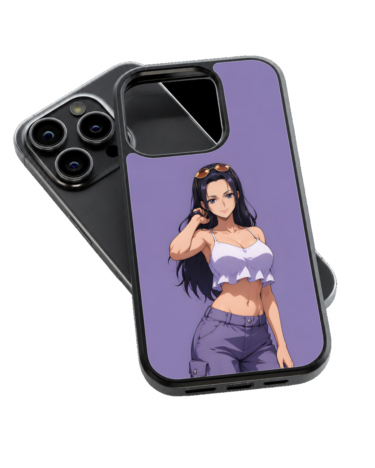 Nico Robin One Piece Theme Glass Phone Covr