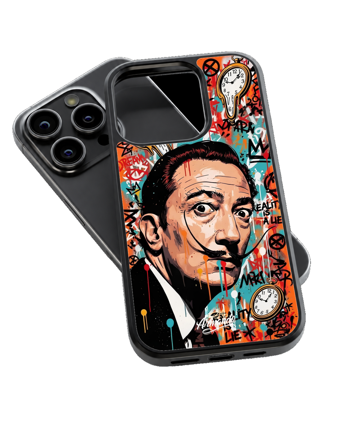 Surrealist Artist Aesthetic Glass Phone Covr
