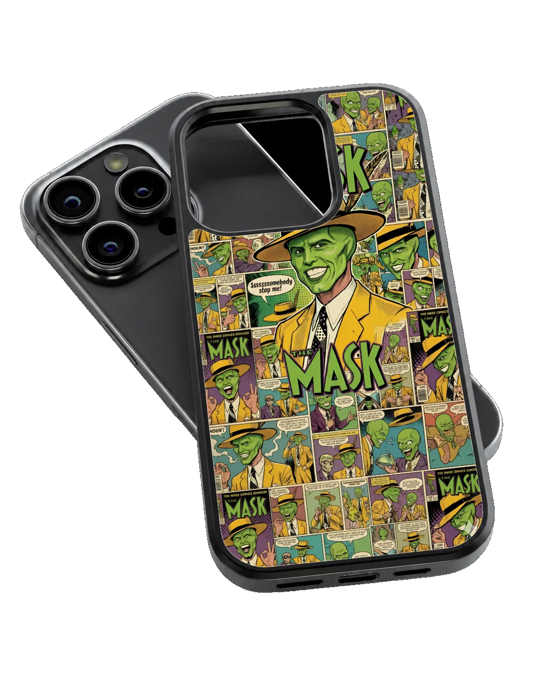 The Mask Premium Glass Phone Covr