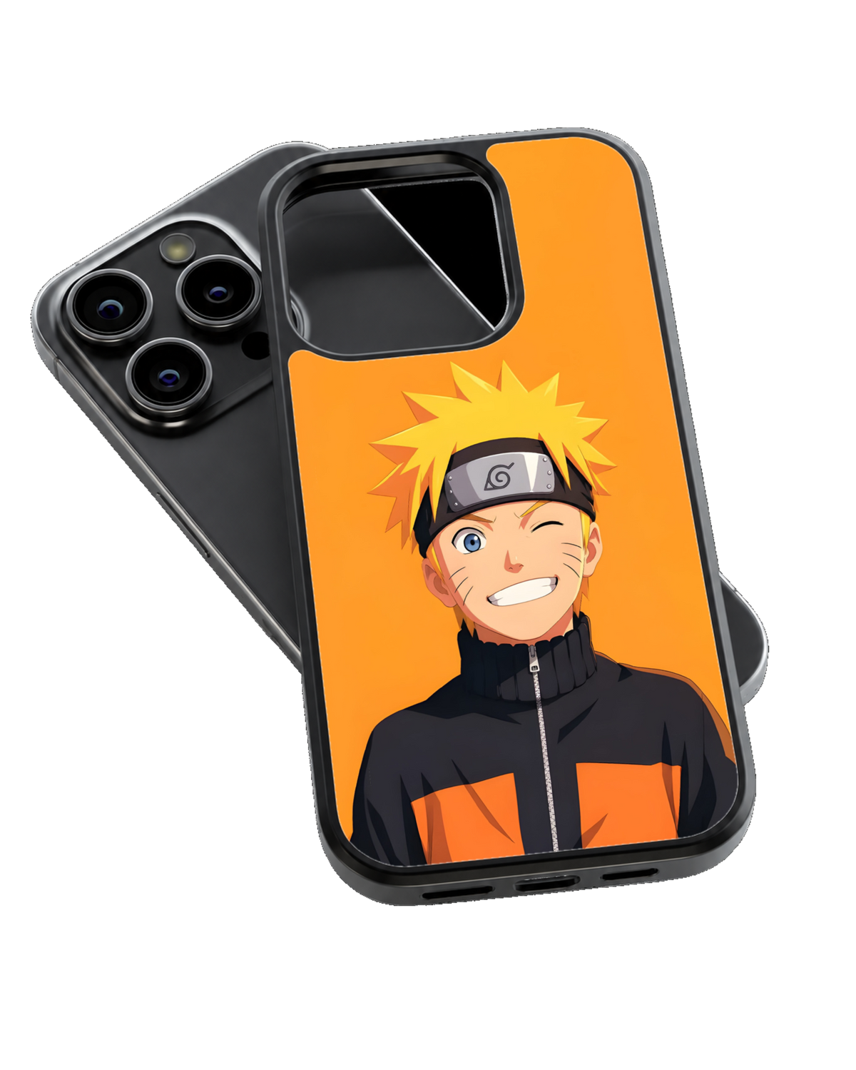 Naruto Theme Glass Phone Covr