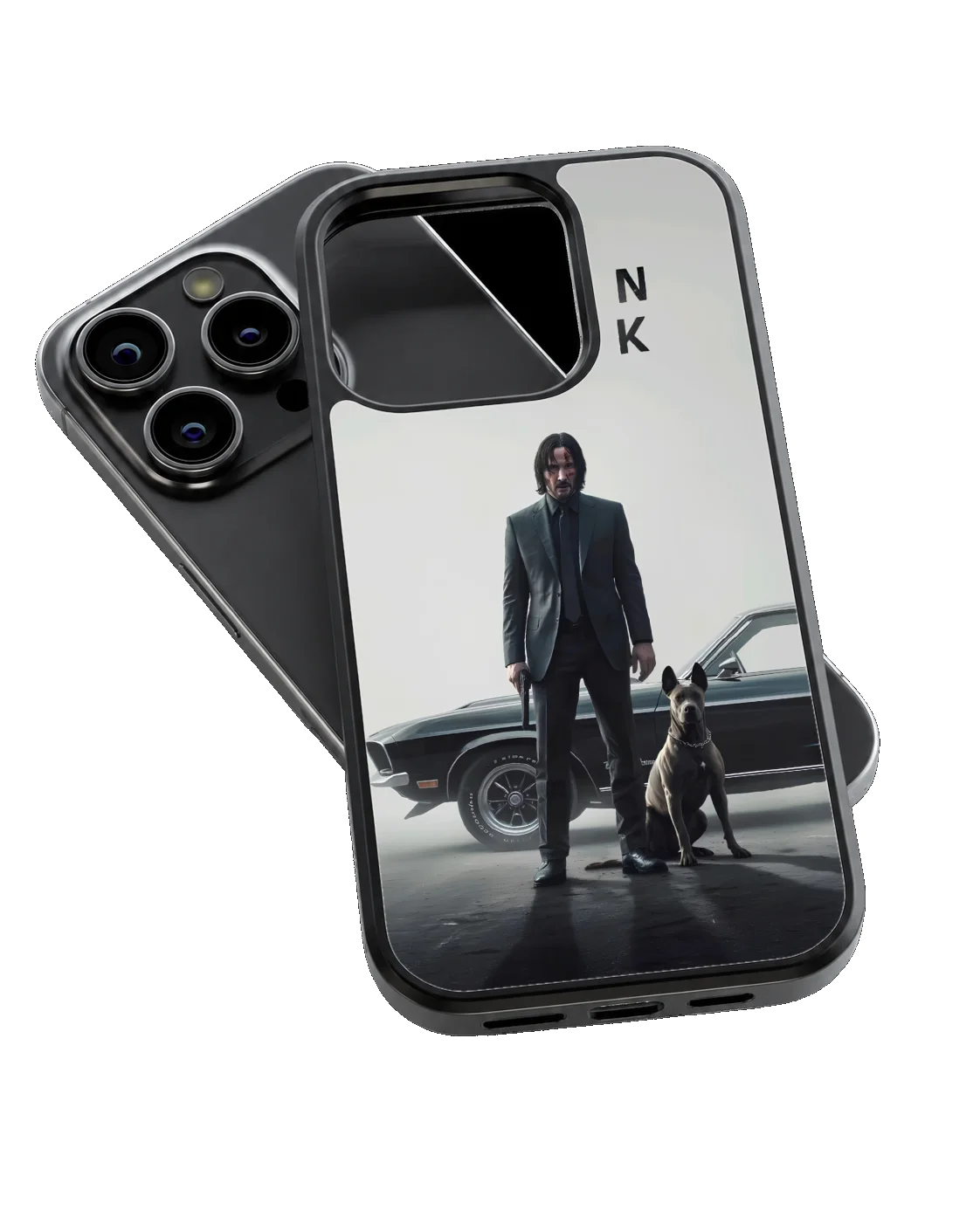 John Wick Premium Glass Phone Covr