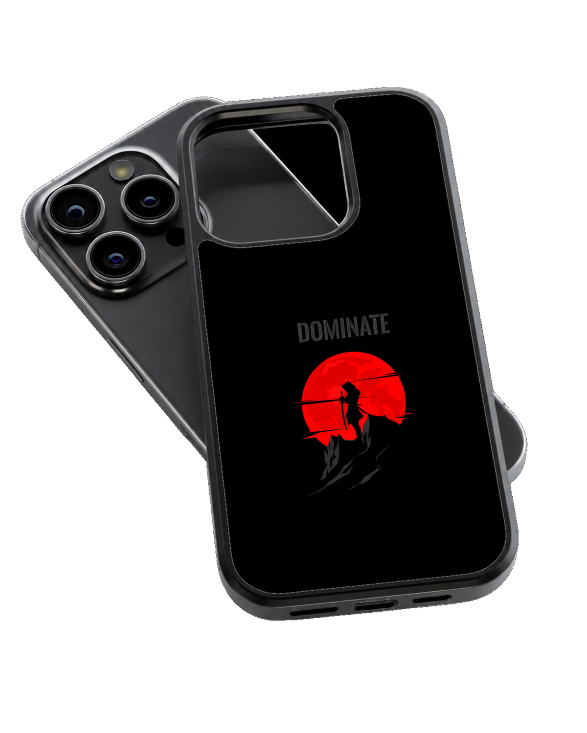 Dominate Motivation Aesthetic Glass Phone Covr