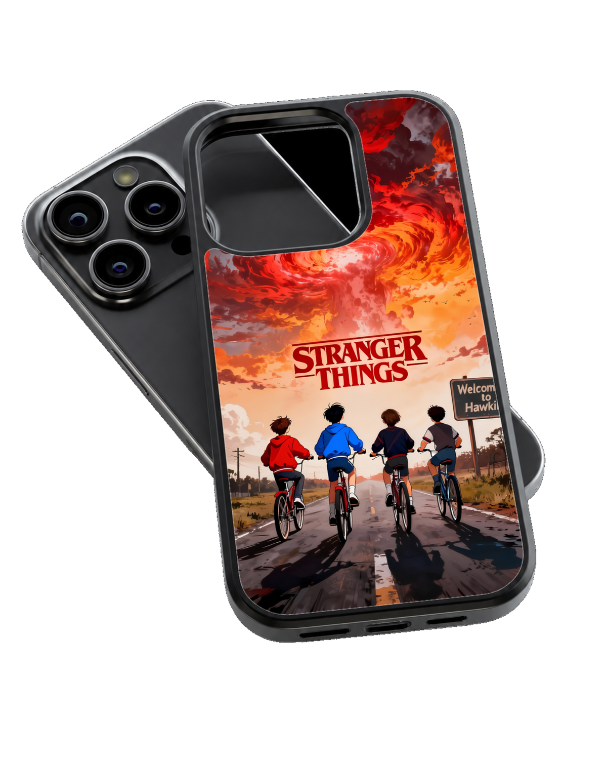 Stranger Things Aesthetic Premium Glass Covr