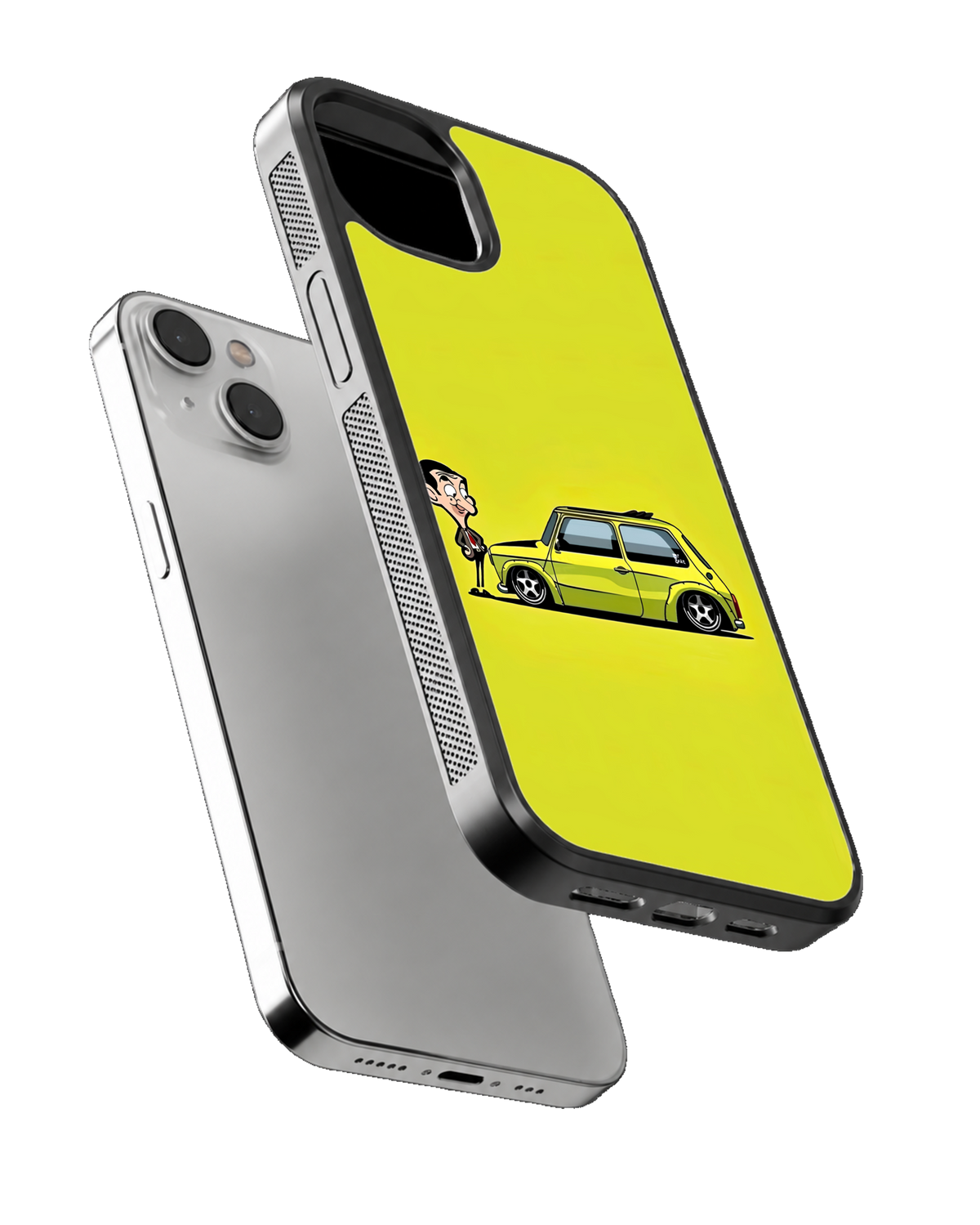 Mr Bean Car Glass Aesthetic Phone Covr