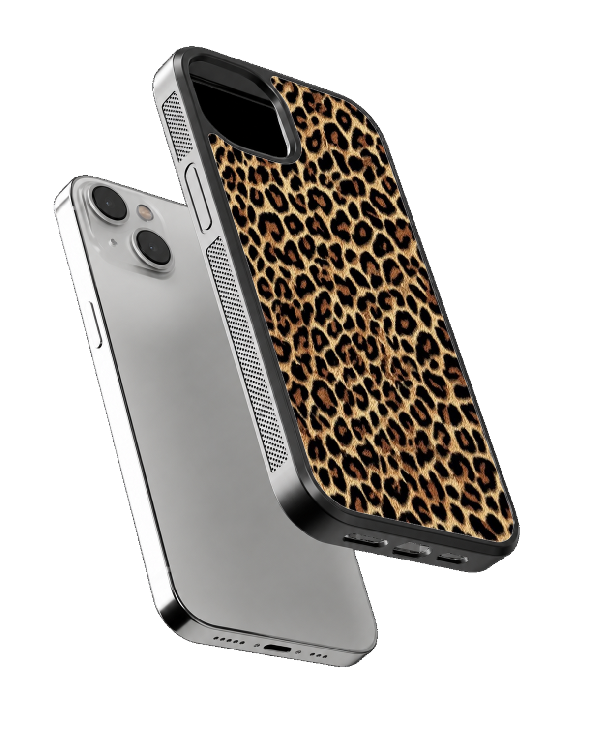 Leopard Print Premium Glass Phone Covr