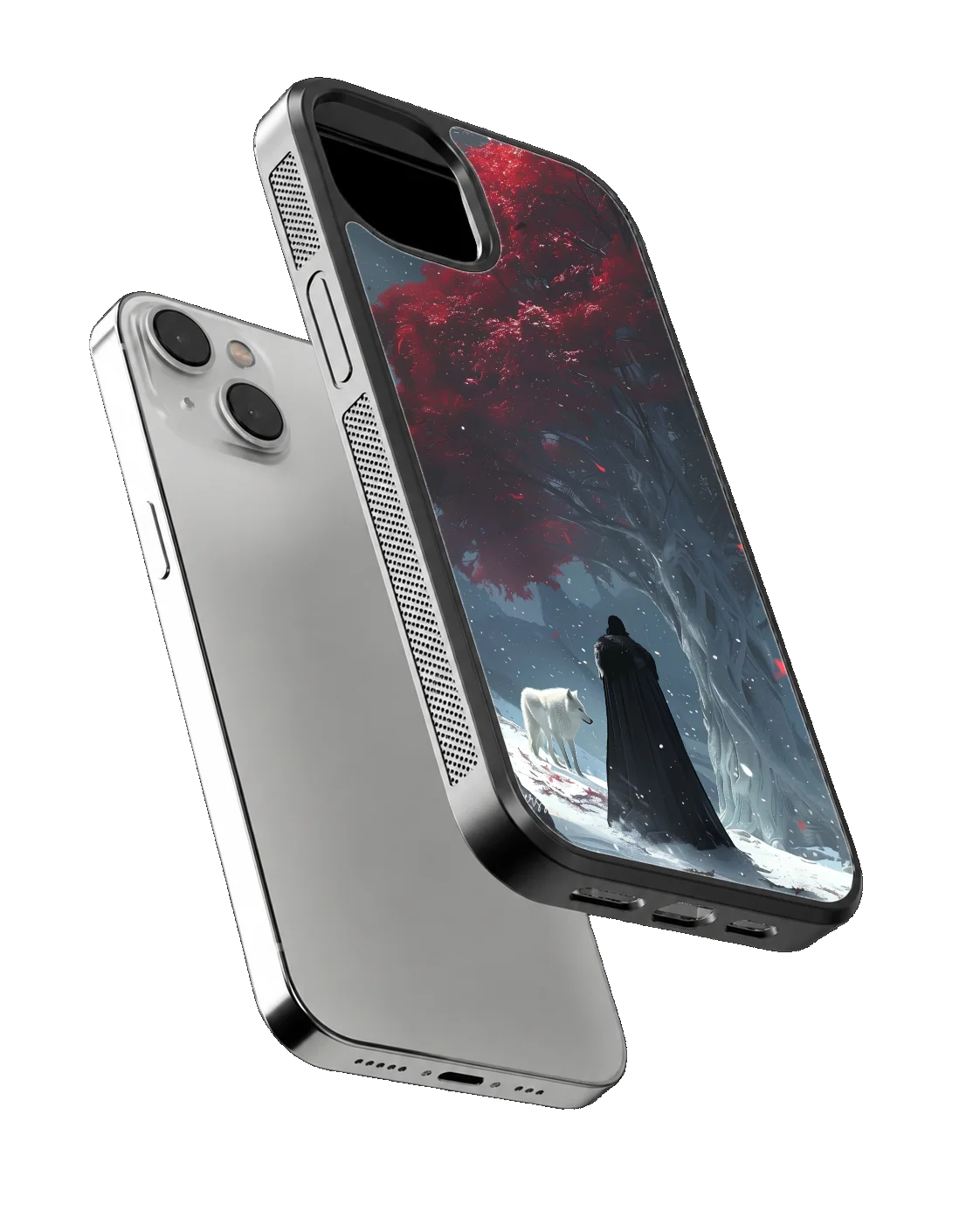 Game of Thrones Jon Snow Premium Glass Phone Covr