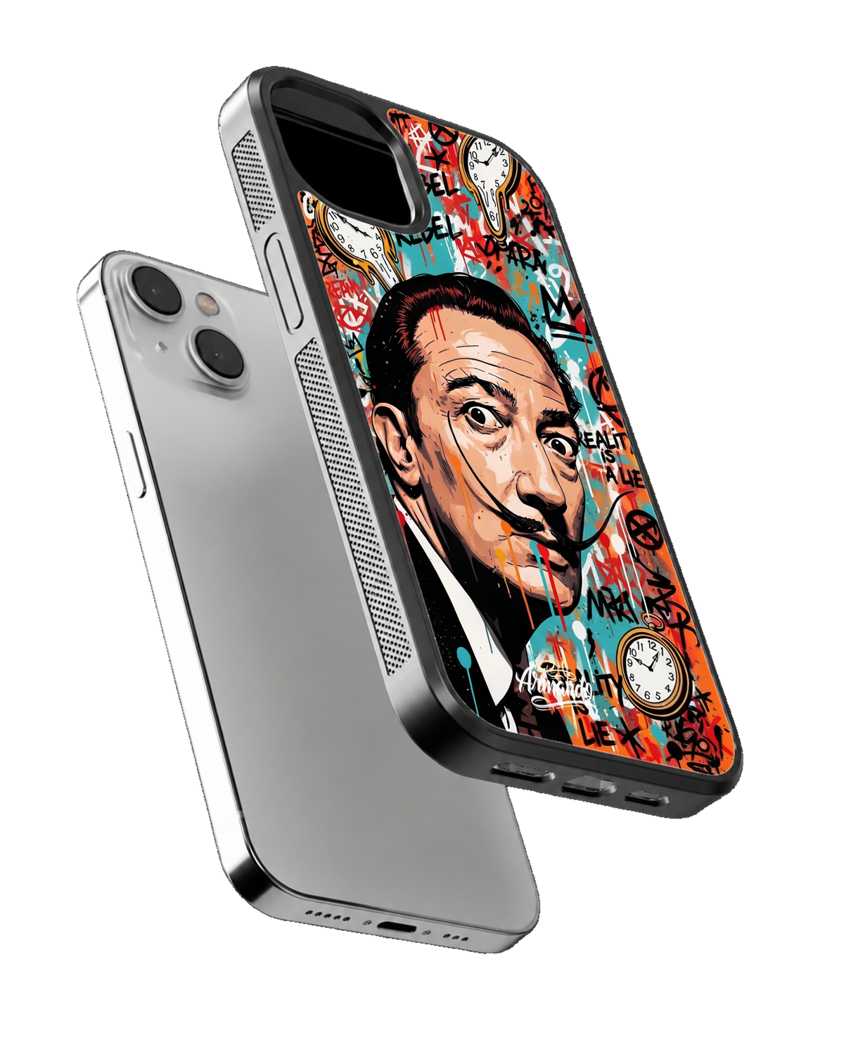 Surrealist Artist Aesthetic Glass Phone Covr