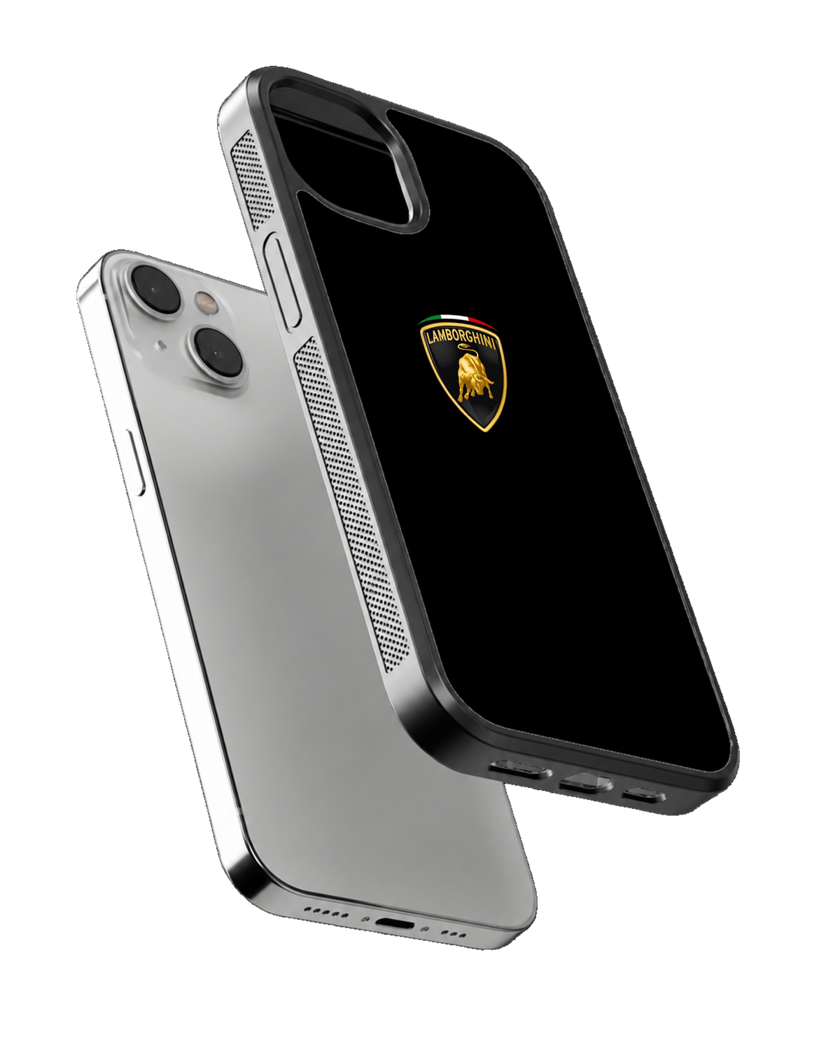 Lamborghini Logo Black Luxury Supercar Premium Glass Covr